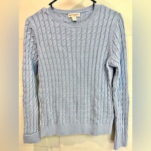 Brooks Brothers Cable Knit Sweater Small